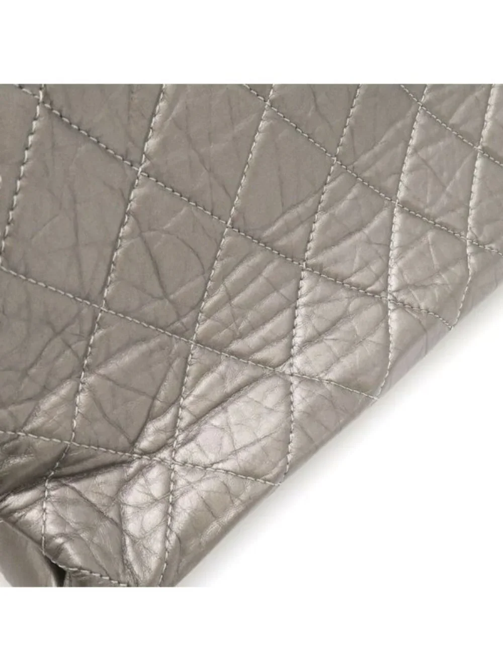 Chanel Tote Silver